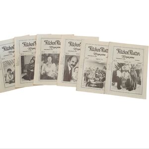 Vtg. Kitchen-Klatter Magazines (Lot of 6) Jan-June 1981 Shenandoah, Iowa-1A